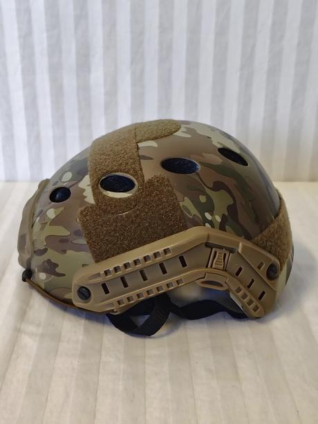 Taktická airsoftová maskáčová prilba multicam l/xl,