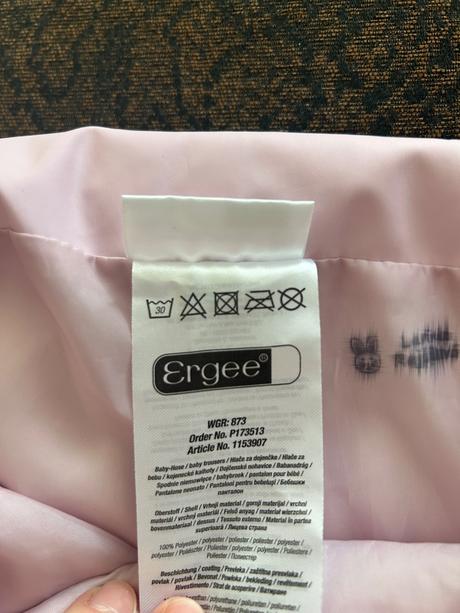 Nohavice do dazda cca do 2 rokov, ergee,86