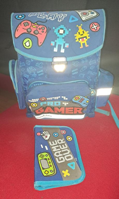Školská taška gamer,
