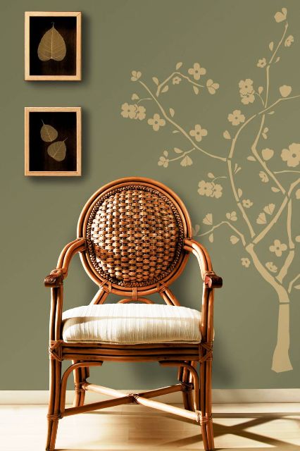 Dekoračné nálepky strom,