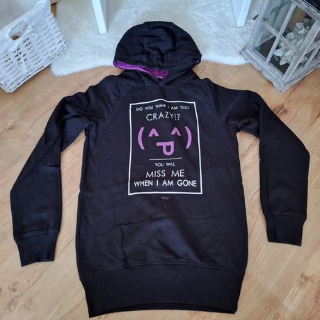 Len oprana mikina s-m, s