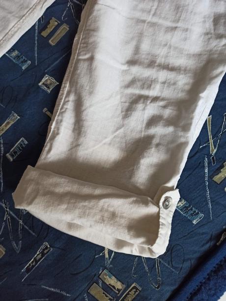 Ľanové bavlnené nohavice atmosphere, atmosphere,s