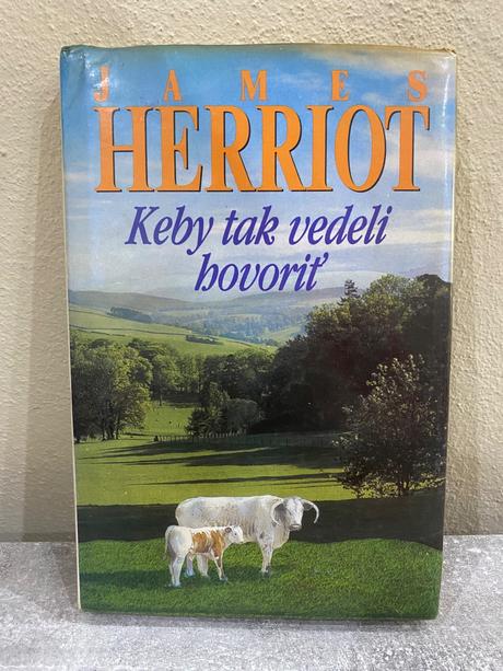 Kniha-james herriot - keby tak vedeli hovoriť, 