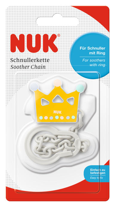 Nuk retiazka na cumlík s klipom, nuk