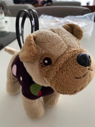 Kabelka - plysovy psik zn. gymboree,