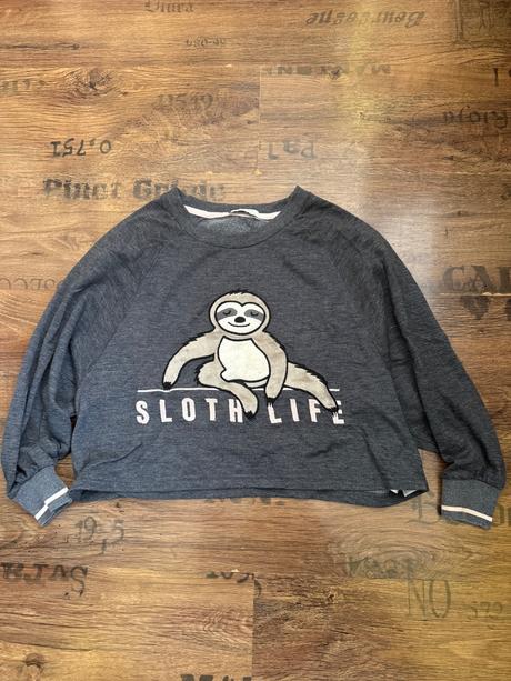 Mikina s leňochodom - sloth, new look,140