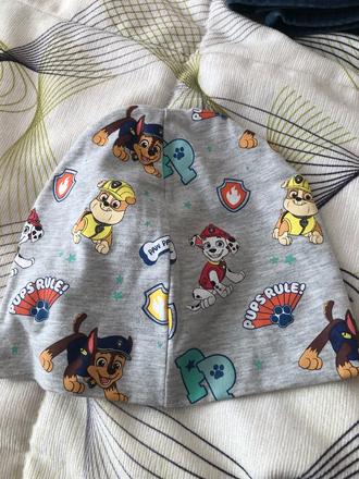 Labková patrola - čiapka dvojvrstvová, h&m,110