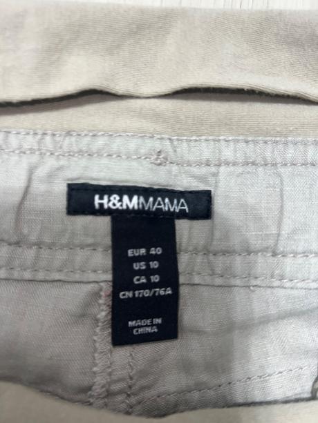 Tehotenské nohavice, h&m,40