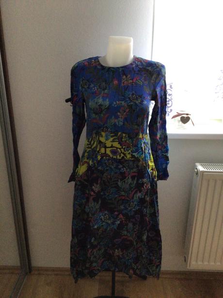 Dámské vzorované šaty, h&m,34