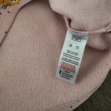 2x mikina 110/116, f&f,116