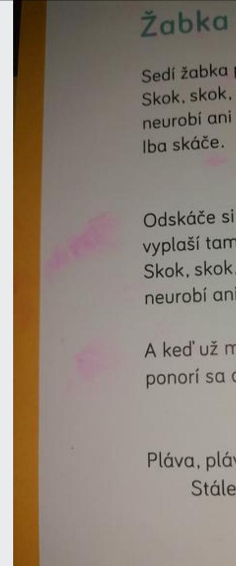 Papučky-básničky, 