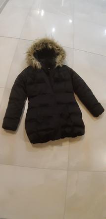 Paperova bunda s kapucou, h&m,158