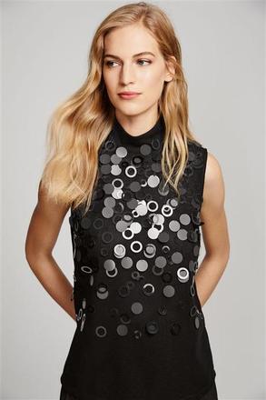 Luxusný zdobený top next, next,s / xs