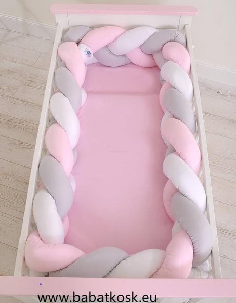 Ochranný mantinel do postele - postieľky vrkoč, dĺžka (cm): 180