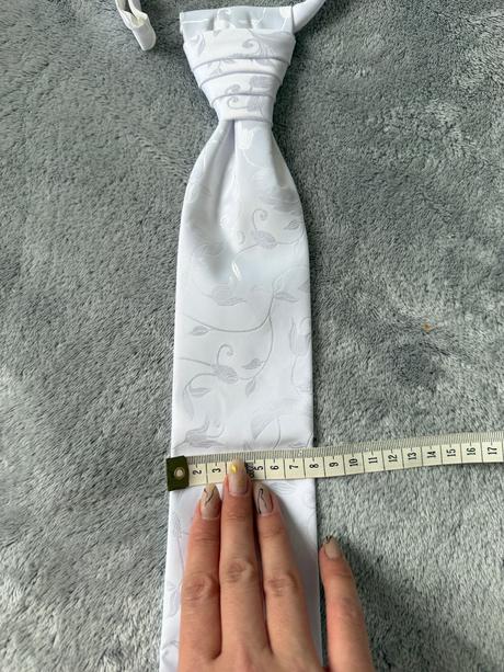 Svadobná francúzka  kravata s kašmírovým vzorom, 