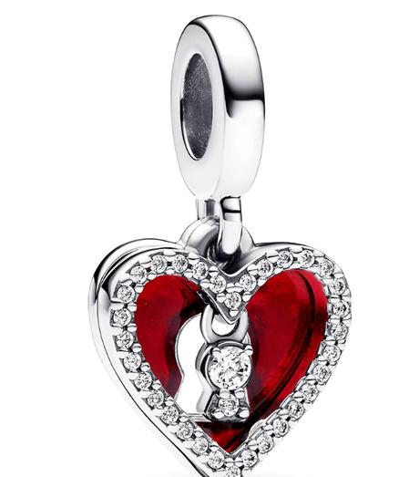 Pandora prívesok srdiečkový zámok, pandora
