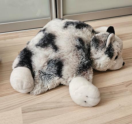 Plyšový vankúšik tuleň a psík,