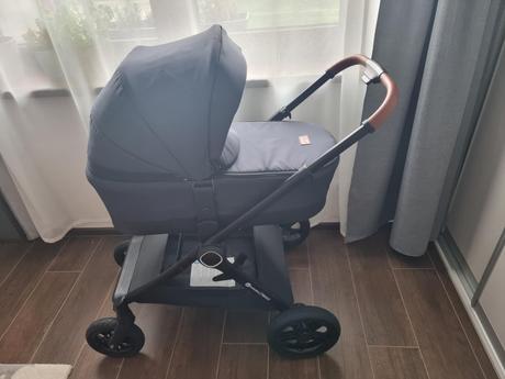 Tmavomodrý kočík-dvojkombinacia, petite&mars,petite&mars trails