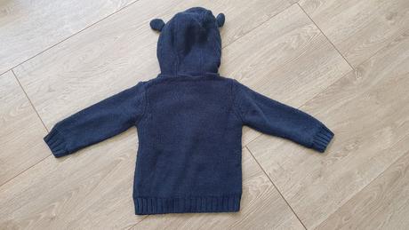 Chlapčenský sveter s kapucňou 86/92, lupilu,86