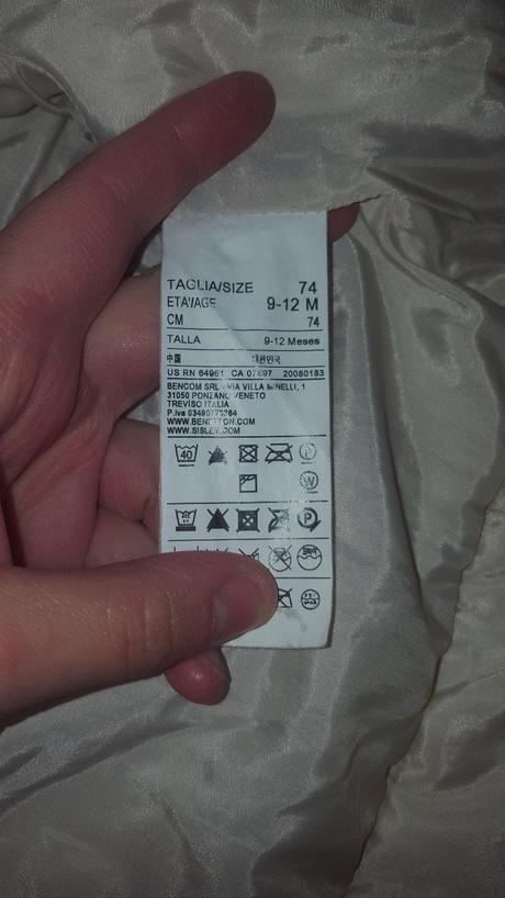 Prechodná bundička benetton č.74, benetton,74