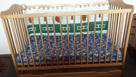 Detská postieľka, šírka (cm): 60,dĺžka (cm): 120