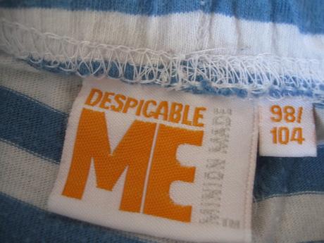 Chlapčenské letné pyžamo mimoni, 98/104, 98