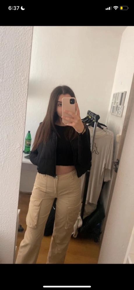 Cargo nohavice, bershka,s