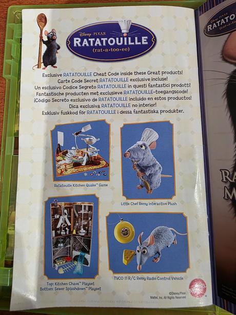 Xbox 360 hra - ratatouille- dansky jazyk,
