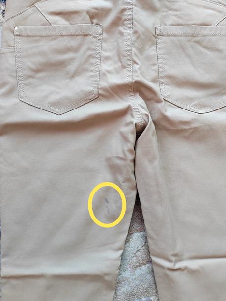 Dámske koženkové nohavice., orsay,42