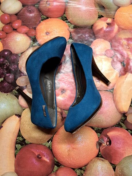 Dámske semišové lodičky, 37