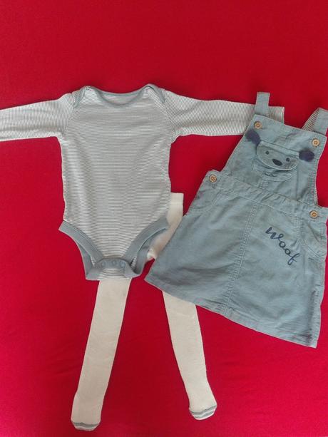 Suprava - body, sukňa, pančuhy, marks & spencer,86