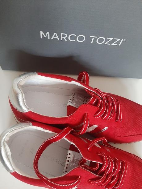Tenisky marco tozzi velk. 39. krásne, iba vyskúšan, marco tozzi,39
