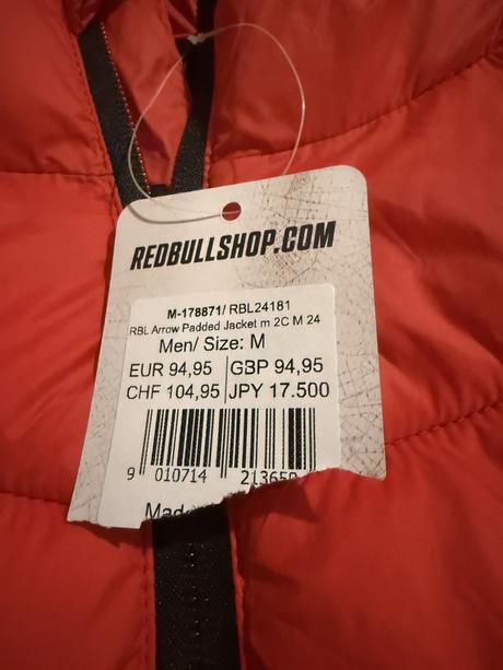 Kabát red bull, m