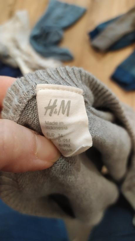 Svetrík hm, h&m,74