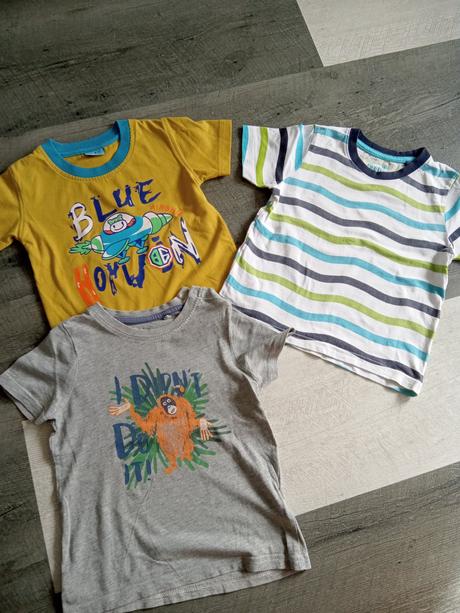 10x tričko 98-104, 86–98