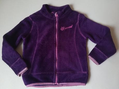 Dievčenska flisova mikina, lupilu,110