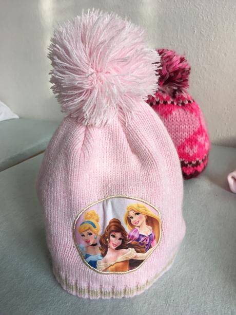 Ruzova zimna ciapka s princeznami f&f, f&f,98