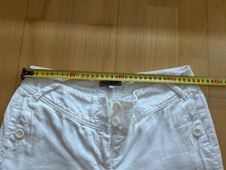 3/4 ľanové nohavice v. 34, bandolera,xs