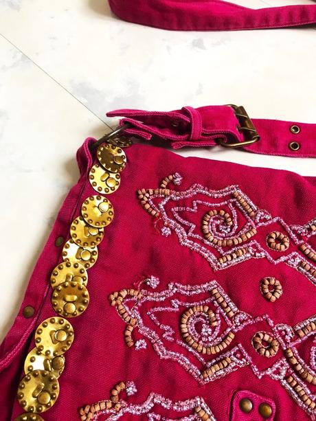 Etno crossbody taška, h&m