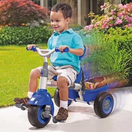 Little tikes trojkolka 3v1 modrá, 625848, little tikes