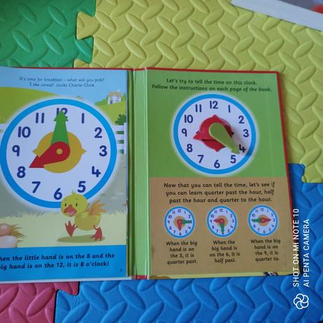 I can tell the time,