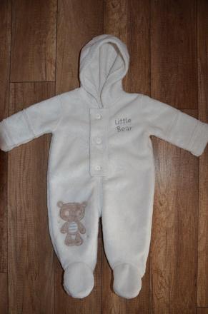 Teplý hrubý overal, 62