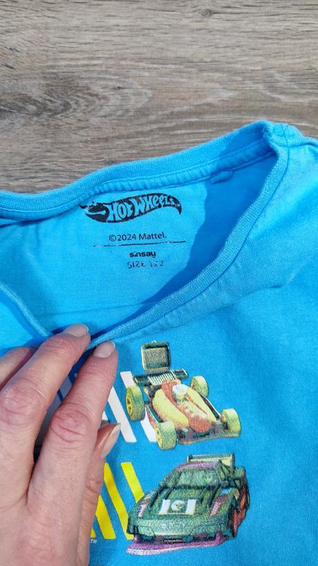 Pyžamo hot wheels, 122