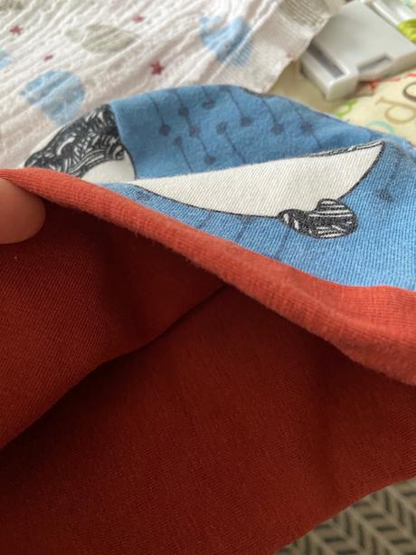 Čiapky z teplákoviny 56-62 sashe, 56