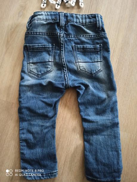 Rifle s trakmi pre chlapceka + košeľa + mikina, dopodopo,92