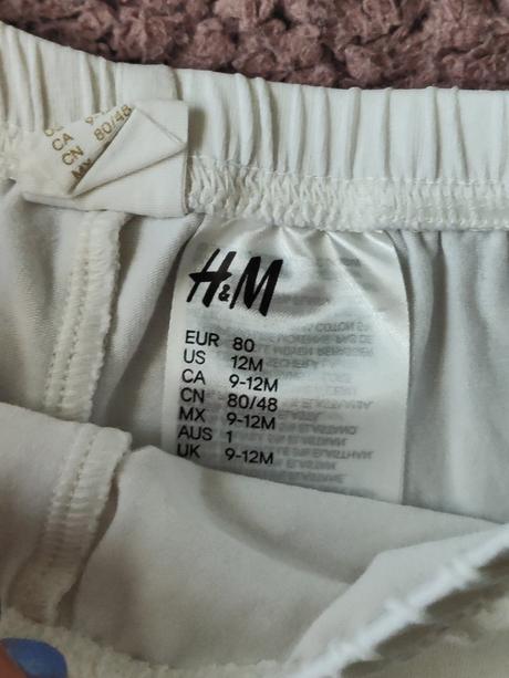 Bavlnené šortky, h&m,80