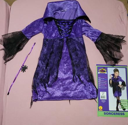 Karnevalový kostým čarodejnica, 