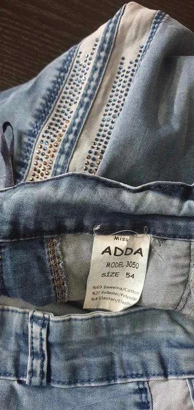 Riflove trojstvrtove nohavice adda vel. 54, 54