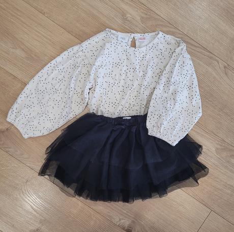 Tylova suknička s blúzkou, zara,104