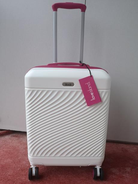 Rock love island dámsky cestovný príručný kufor,